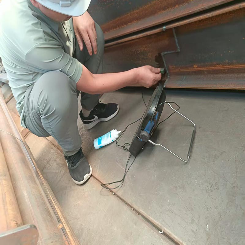 La structure en acier Liweiyuan termine avec succès les tests à ultrasons des entrepôts de structure en acier exportés vers la Thaïlande