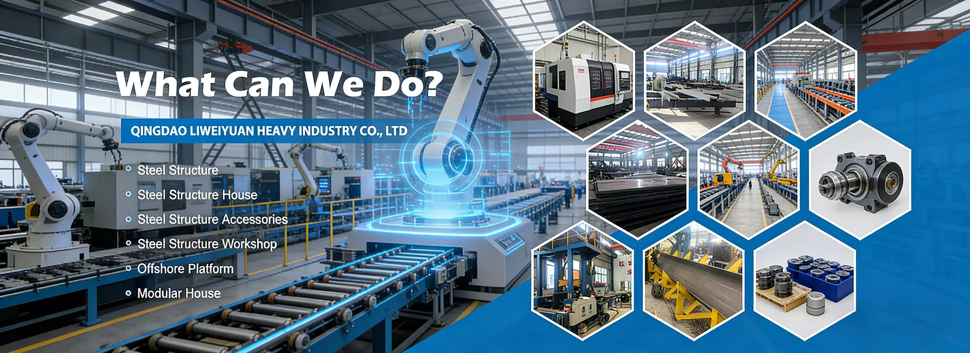 Usine de composants en acier