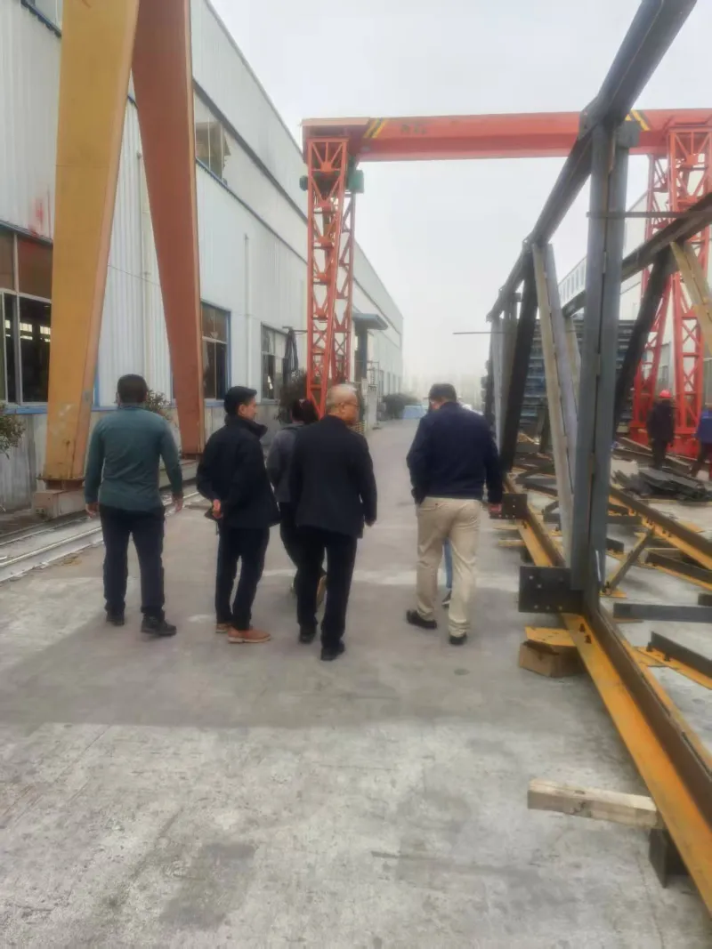 Steel Structure Bridge Pre-Assembly